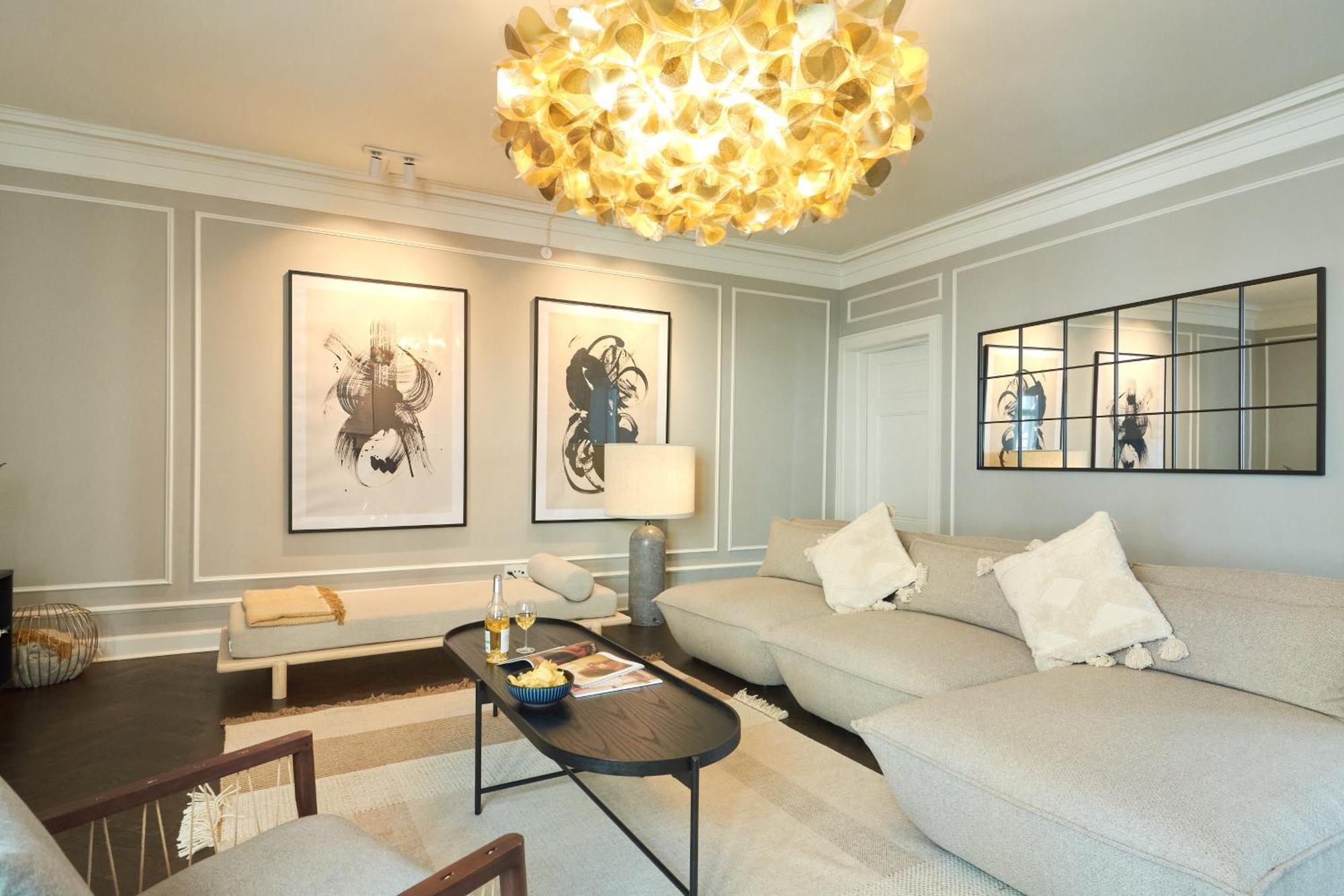 Stylish Spacious Apartment W 3Br In Copenhagen City Buitenkant foto