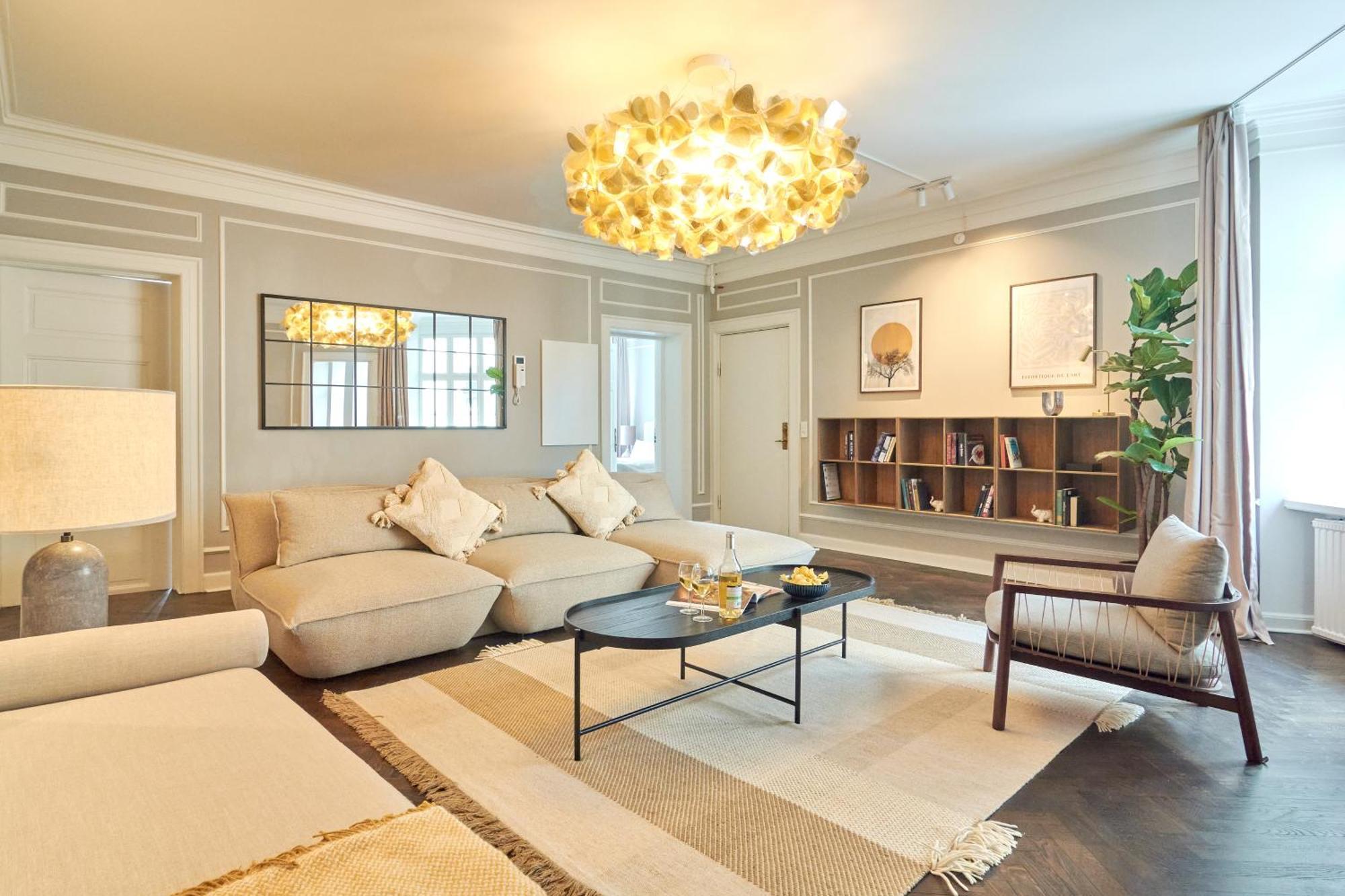 Stylish Spacious Apartment W 3Br In Copenhagen City Buitenkant foto
